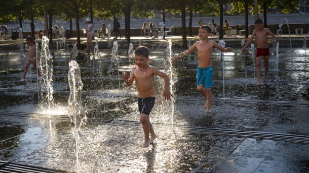 Calor extremo atinge a Europa