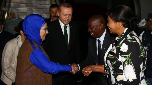 Erdoan për herë të parë në Madagaskar (me video)
