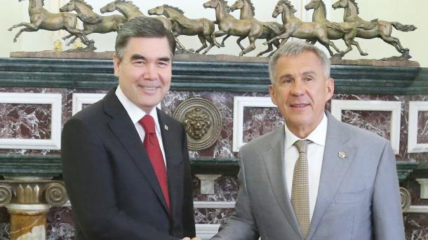 Türkmenistanyň Prezidentiniň Russiýa Federasiýasynyň Tatarystan Respublikasyna iş sapary
