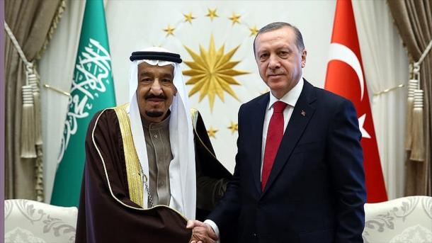 Erdogan et le roi Salmane discutent des problèmes régionaux