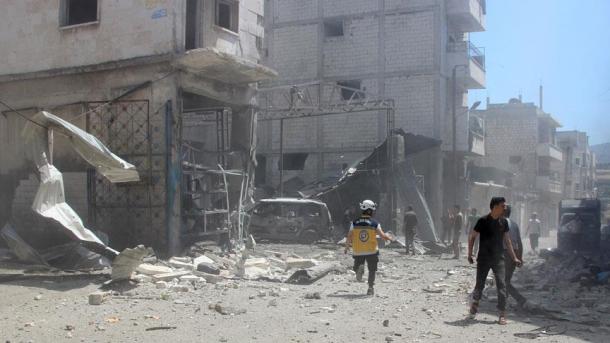 シリア人権ネットワーク、イドリブ緊張緩和地帯へのアサド軍とロシアの攻撃に関する報告