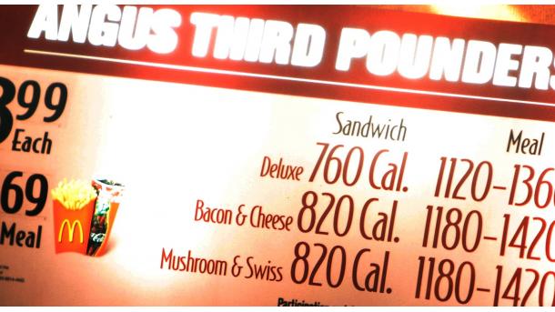 USA: les calories devront bien figurer sur les menus des restaurants