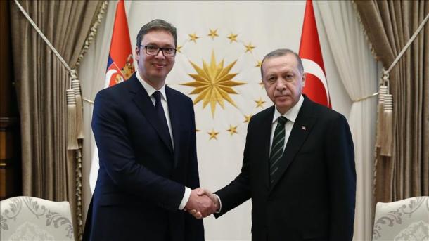 گفتگوی تلفنی اردوغان و آلسکاندر ووچیچ