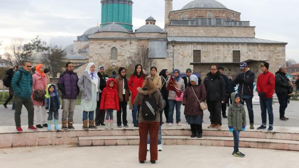 Neuer Rekord von Mevlana-Museum in Konya