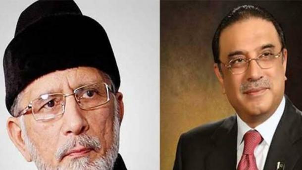 سانحہ ماڈل ٹاون رپورٹ کے بعد ملک کی مختلف سیاسی جماعتوں کے رہنماوں کی طاہر القادری سے اظہار یکجہتی
