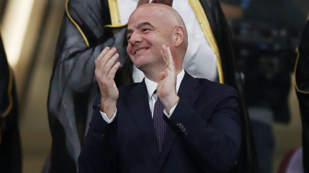FIFA-nyň başlyklygyna ýaňadandan Džanni Infantino saýlandy