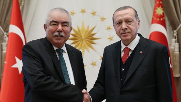 د اردوغان سره د دوستم ليدنه