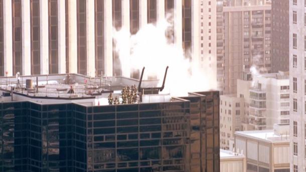 Incendiu la Trump Tower ın New York