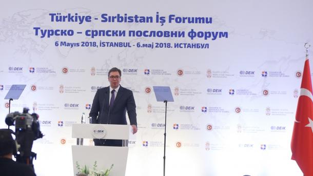 Aleksandar Vucic_türkiye - sırbistan iş forumu5.jpg