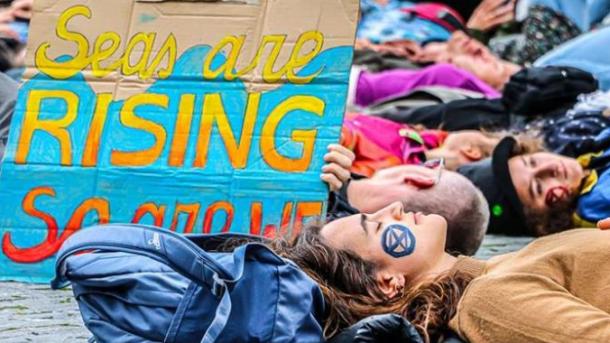 Detenciones en Ámsterdam en protesta por el clima