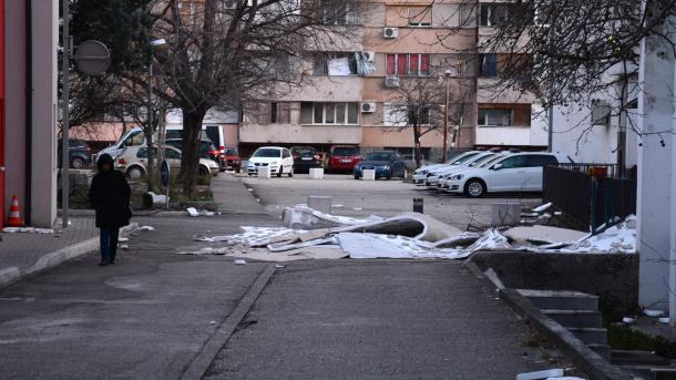 Orkanska bura u Mostaru prouzrokovala veliku štetu