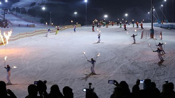 Ciudad de Erzurum, dispuesta para el Festival Olímpico de la Juventud Europea de invierno