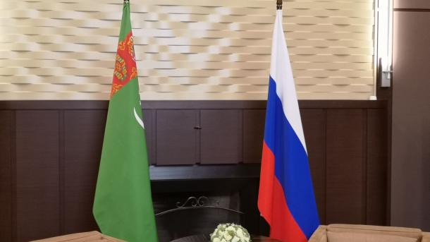 Türkmenistanyň Prezidenti bilen Russiýa Federasiýasynyň Prezidentiniň arasyndaky duşuşyk