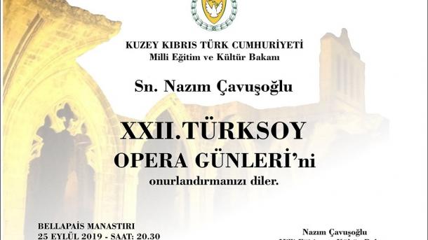 TÜRKSOY-un 22-ci Opera Günlərinə Girnə şəhərində start veriləcək