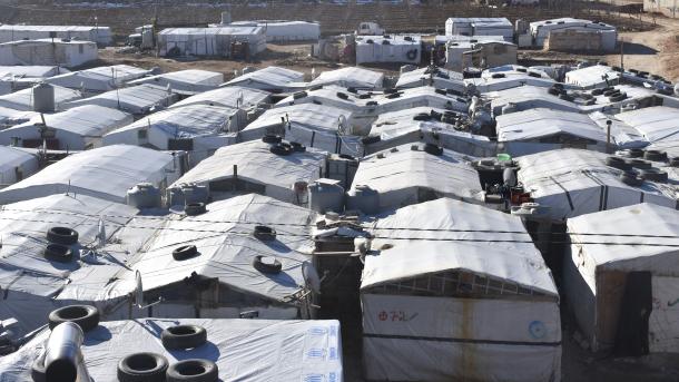 Le Qatar des aides à des milliers de Syriens vivant dans des tentes au Liban