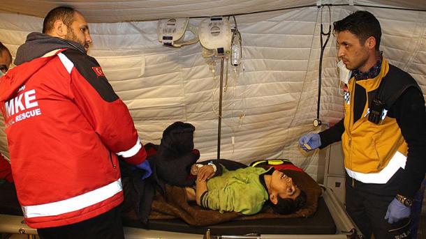 Afrin, soldati turchi hanno trovato una donna disabile in condizioni critiche