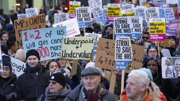 The UK government prepared a bill that would limit employee strikes