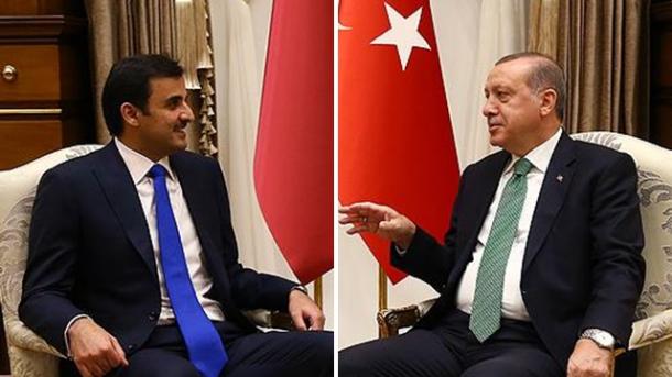 Emiri i Katarit do të vijë sot në Ankara për tu takuar me Presidentin Erdoan