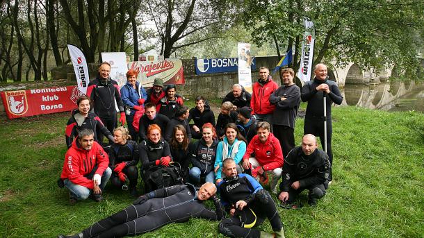 Ronioci Bosne u ekološkoj akciji "Zajedno za čiste vode BiH"