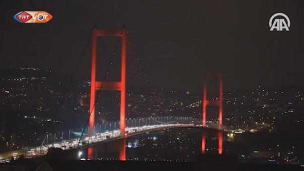 Bidiyon manyan wurare a Istanbul da suka yi duhu bayan sauya lokaci a duniya
