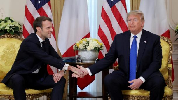 Macron sur la déclaration "Mort cérébrale": Je ne parlais pas de la contribution américaine à l'OTAN
