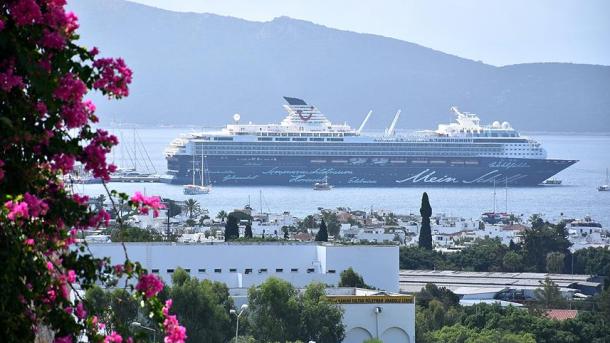 bodrum'da kruvaziyer turizminde Alman turist yoğunluğu.jpg