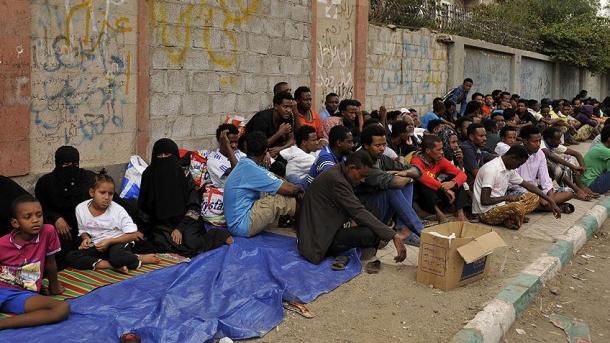 Yemen'deki Afrikalı göçmen sayısı 30 bini aştı.jpg