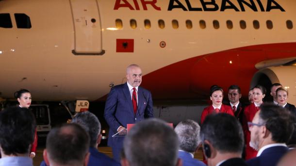 Ditë historike - Fluturimi i parë i “Air Albania” nga Tirana drejt Stambollit