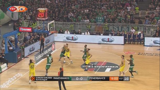 فنرباغچه پس از یازده سال Panathinaikos را مغلوب خود کرد