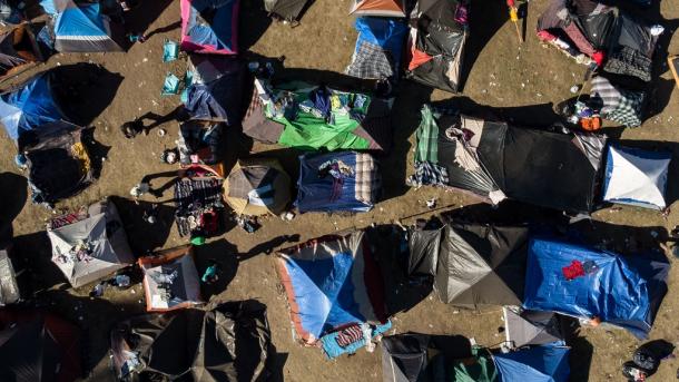 EEUU construirá refugios fronterizos para 7.500 inmigrantes centroamericanos