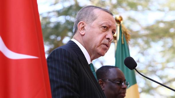 Le périple du président Recep Tayyip Erdogan en Afrique de l'ouest