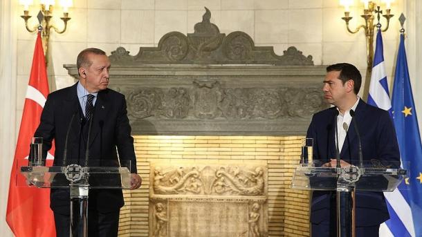 Erdogan-Tsipras Treffen in Athen