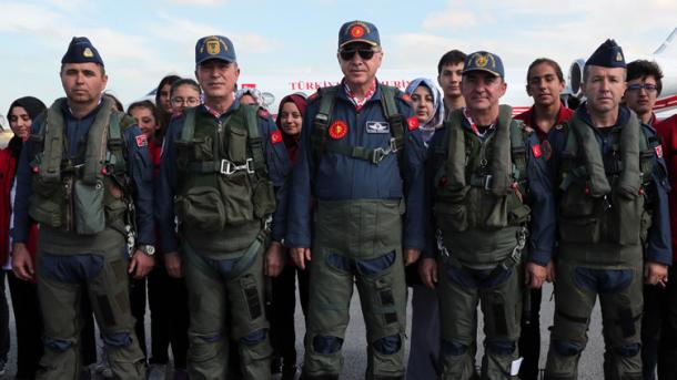 Rais Erdoğan atembelea uwanja wa ndege wa 3 mjini Istanbul katika maonesho ya TEKNOFEST
