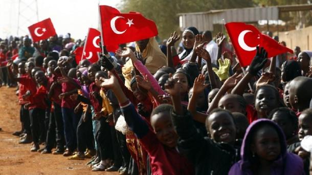 Afrika'da Türkiye sevgisi