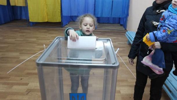 Граждане Украины выбирают президента