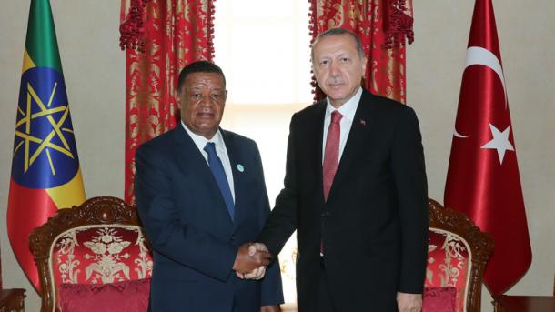 Rais Erdoğan azungumza na rais wa Ethiopia