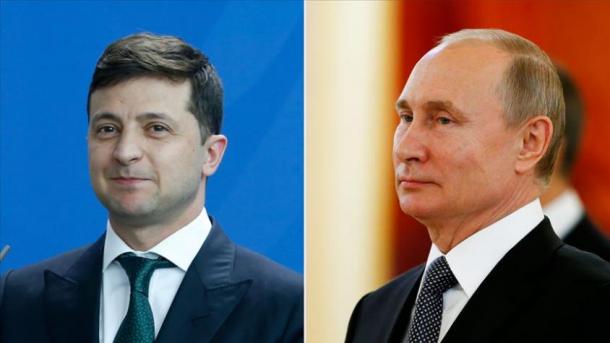 Телефонски разговор помеѓу Путин и Зеленски