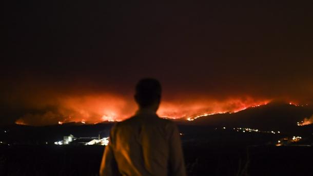 Bomberos españoles desplazados a Portugal encuentran un ambiente "desolador"