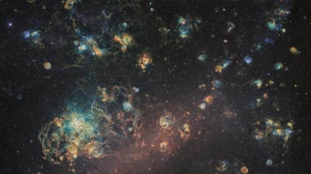 Astrónomos aficionados logran crear una imagen de 204 MP de la Nube de Magallanes