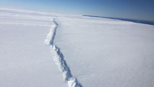La disolución de la capa glaciar libera a toneladas de gas de metano