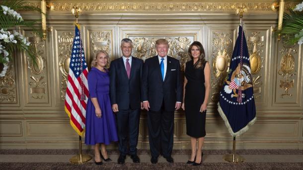 Trump i premton Thaçit mbështetje të vazhdueshme