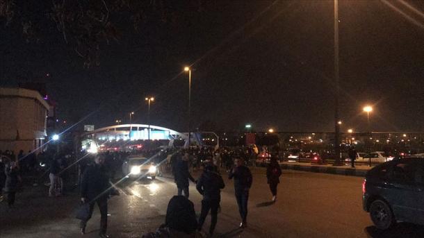 ئىراندا ئايروپىلان قازاسىدىن كېيىن باشلانغان نامايىشلار تۈنۈگۈنمۇ داۋام قىلدى