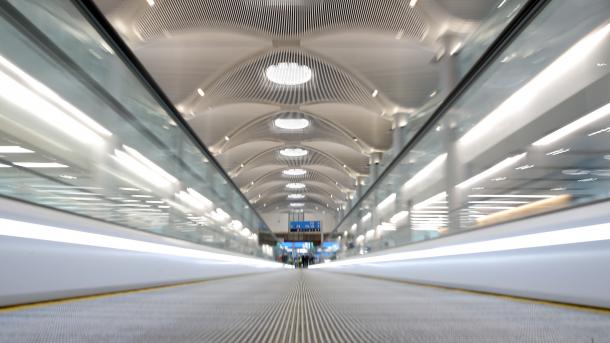 Der größte Flughafen der Welt in Istanbul zu 73 Prozent fertig