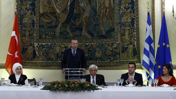 Erdoan në Greqi: Solidariteti reciprok është më i rëndësishëm në këtë periudhë të vështirë