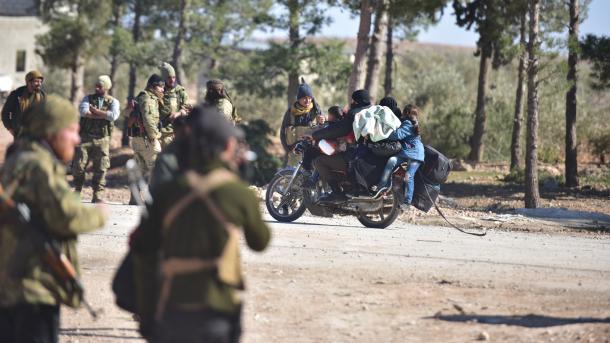Una crítica fase en la operación Escudo del Éufrates