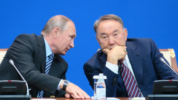 Putin Nazarbaýewe sag bolsun aýtdy