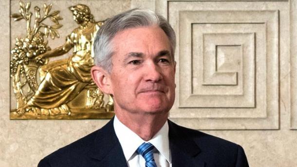 Presidente di FED, Jerome Powell valuta la situazione nei tassi di interesse