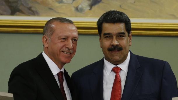 Herzlicher Empfang für Staatspräsident Erdoğan in Venezuela