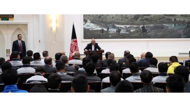 به ورزشکاران مؤفق افغان در مسابقات آسیایی، جوایز نقدی اعطا خواهد شد