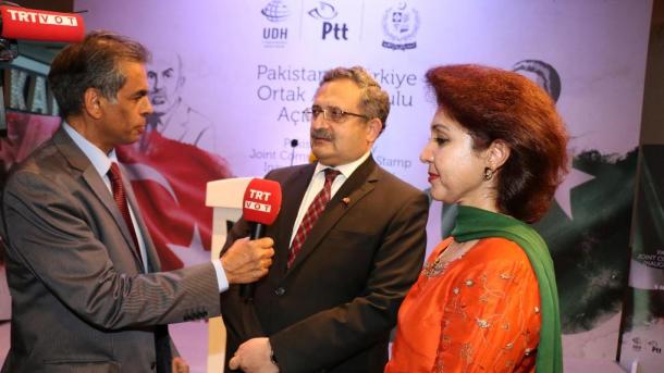 سفیرِ پاکستان سے پاک ترک سفارتی تعلقات کے سترسال مکمل،مشرکہ یادگاری ٹکٹ کے اجراء پر انٹرویو